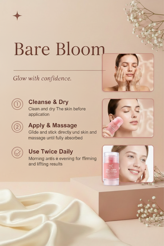 Bare Bloom Collagen Jelly Stick - How to Use