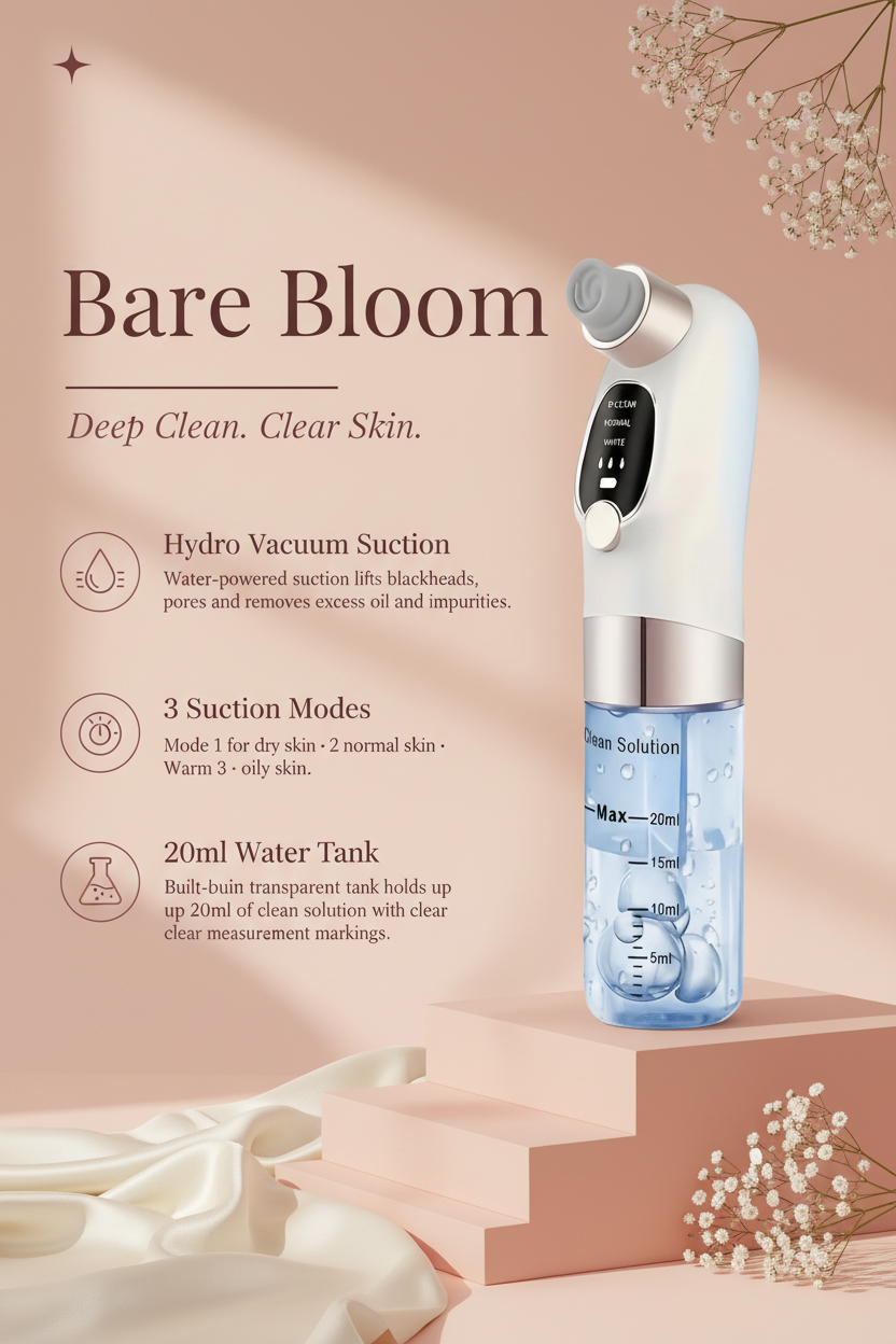 Bare Bloom – Blackhead Remover Hero