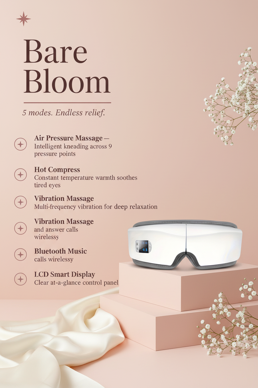 Bare Bloom Eye Massager Hero Info