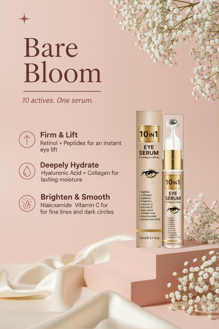 Bare Bloom Eye Serum Hero