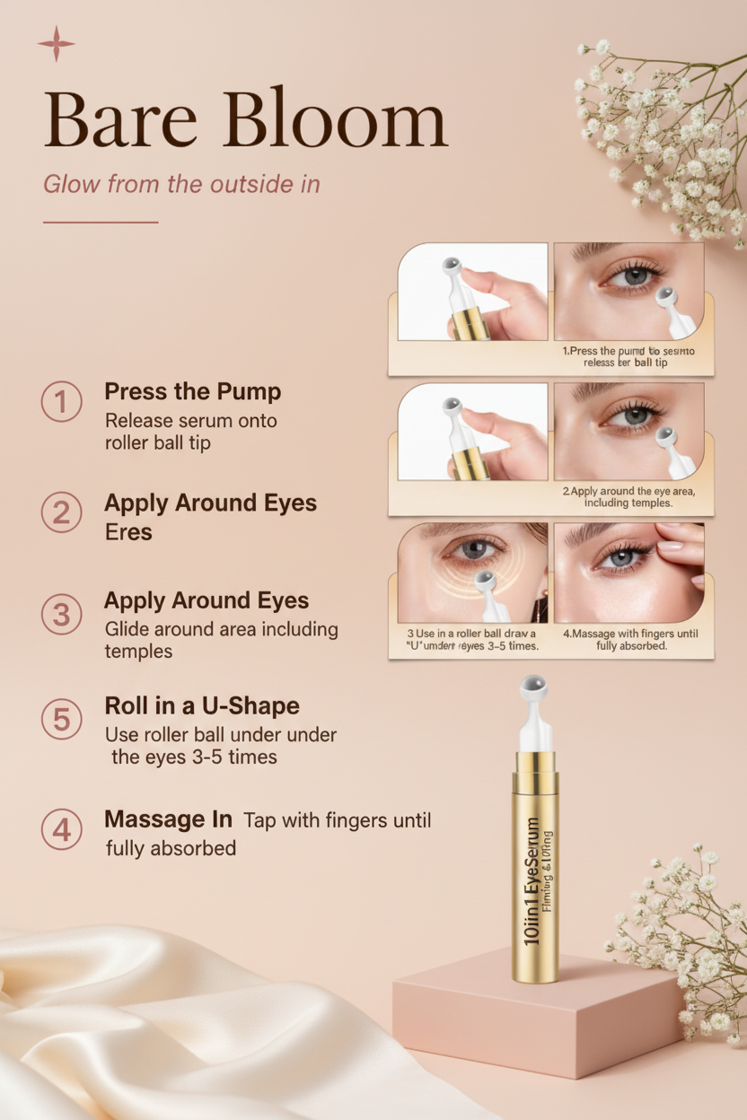 Bare Bloom Eye Serum How To Use