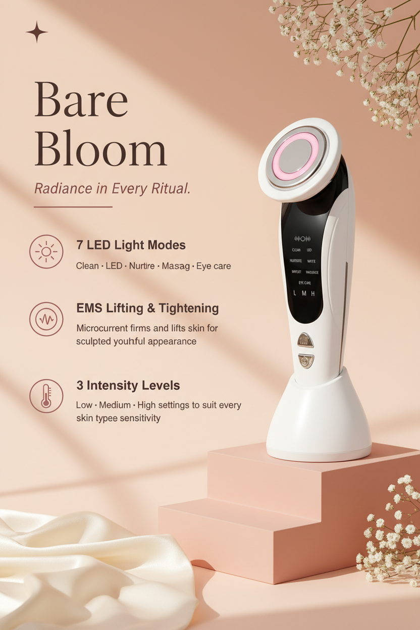 Bare Bloom – LED Device Hero