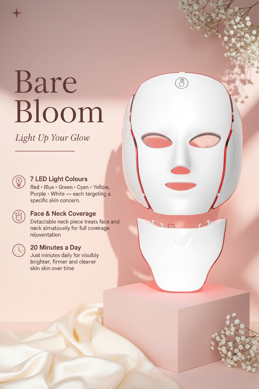 Bare Bloom – LED Mask Hero
