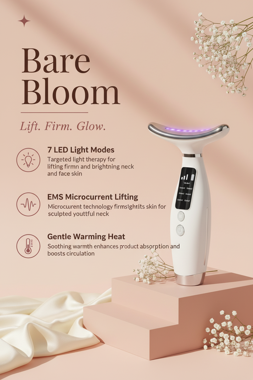 Bare Bloom – Neck LED Device Hero